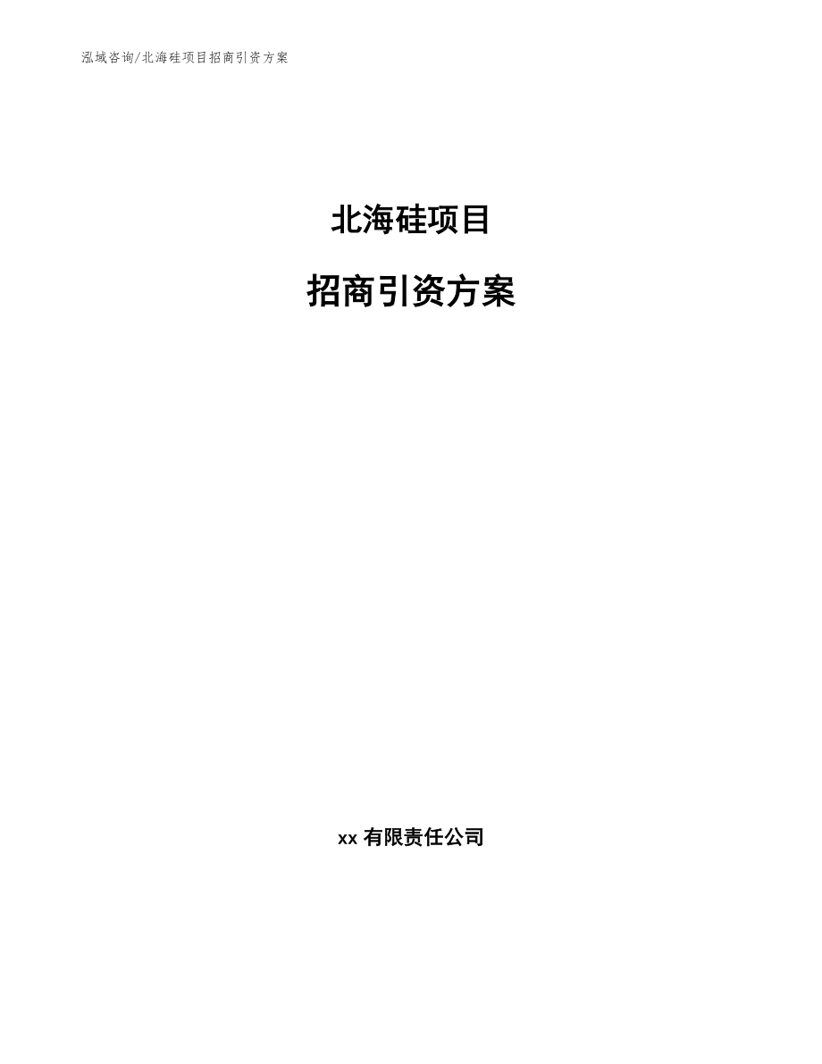 北海最新招商引资策略，助力经济高质量发展新篇章