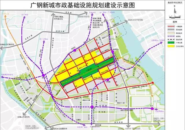 广钢新城规划图揭秘，塑造未来城市的蓝图