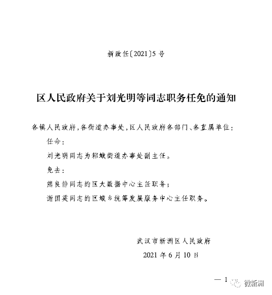 尚武街社区人事任命动态及其社区影响分析