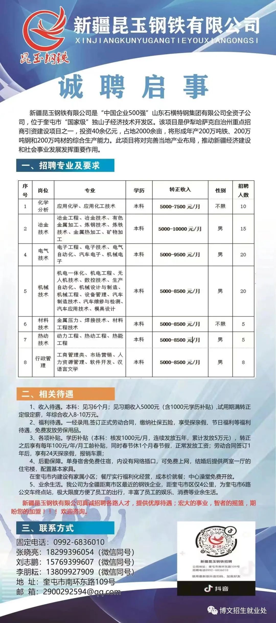 嘉黎县科学技术和工业信息化局招聘启事公告