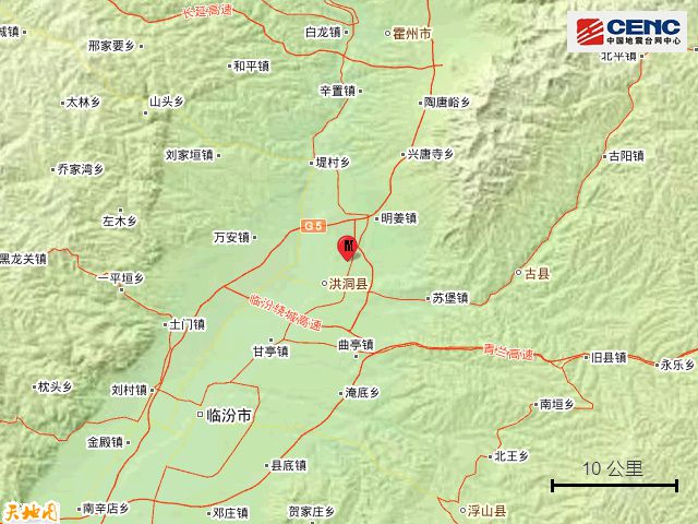 山西省临汾市尧都区最新天气预报