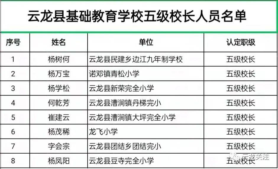 云龙县小学未来发展规划展望